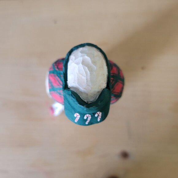 Vintage 1997 Hand-Carved Wooden Scottish Golfer Figurine By MacDonald Scotland - Picture 5 of 13